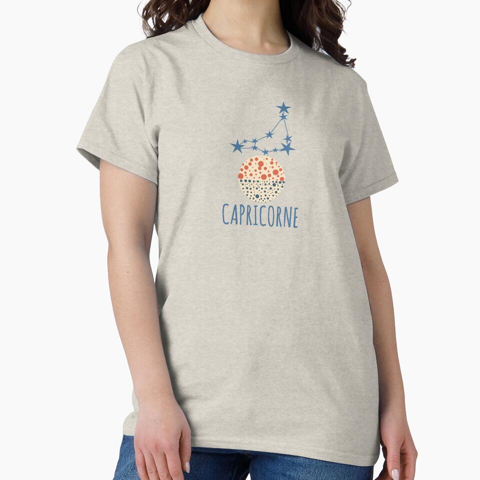 Minimalist Capricorn Astrological Sign by capricedefille