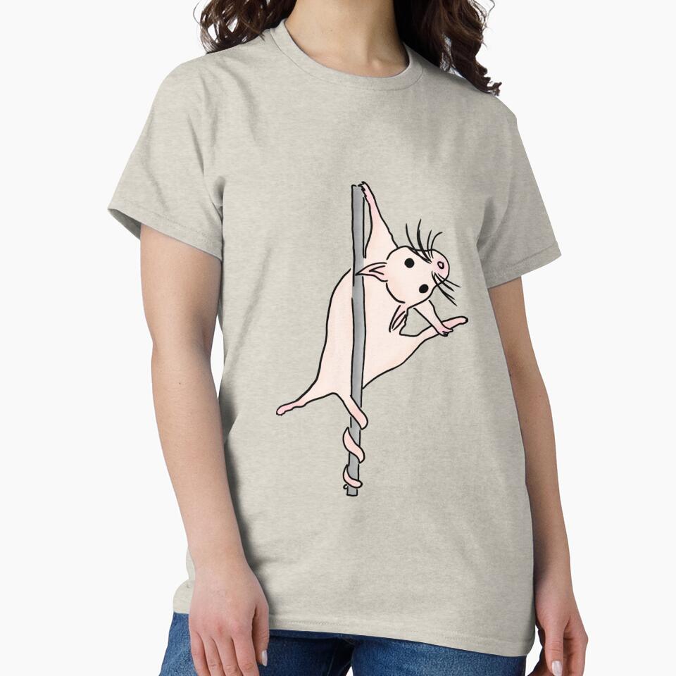 Pole Dancing rat by personpotato