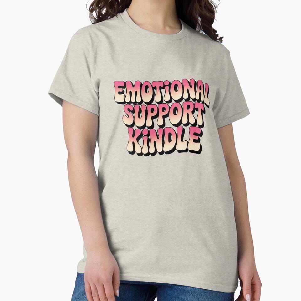 Emotional Support Kindle | Book Lover Reading Gift by Love Between Pages