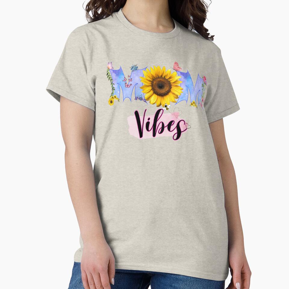 Mom Vibes Aesthetic Cute Motherhood Design by lielie99