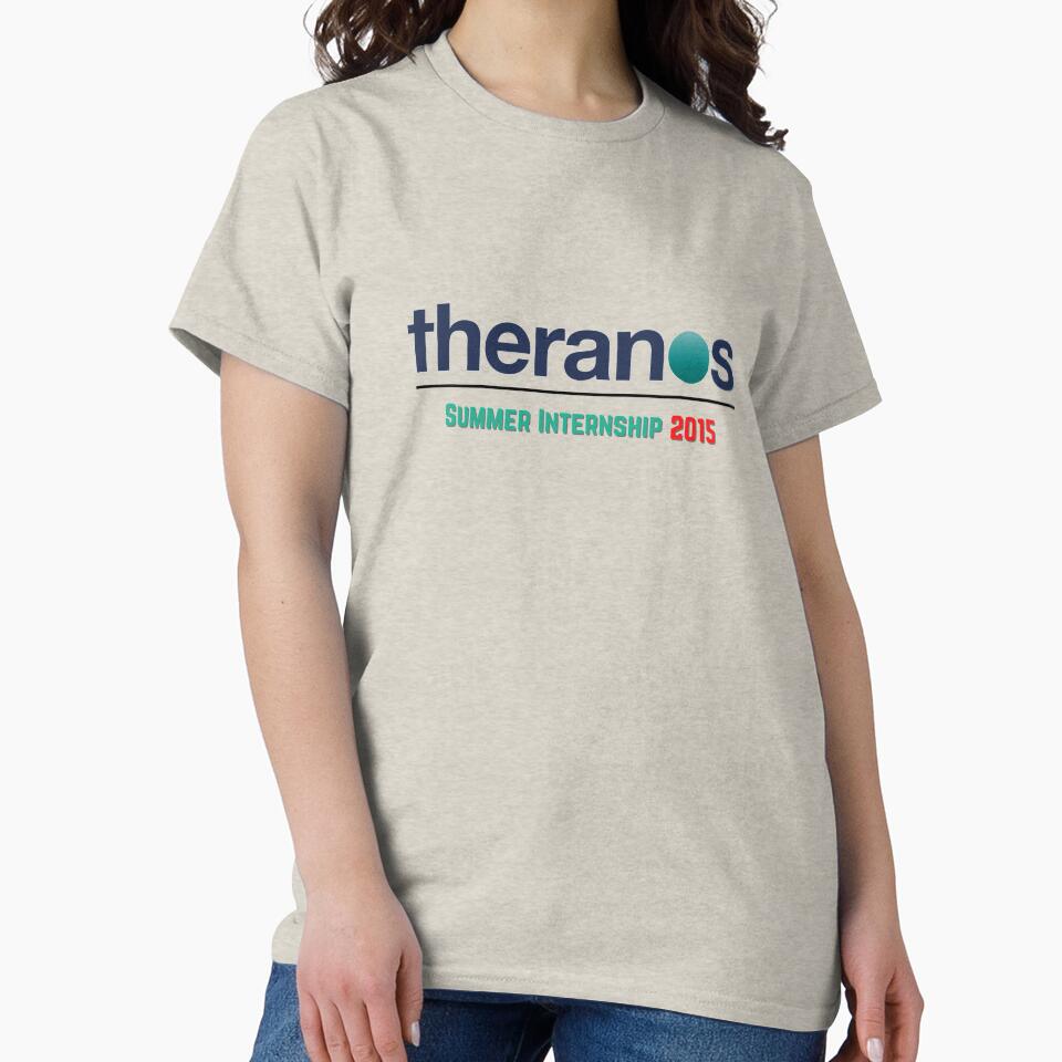 Theranos Summer Internship T-Shirt | Elizabeth Holmes Shirt by 4you-shop