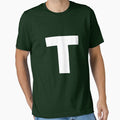 Letter T Chipmunk Halloween Costume Green by GlowinUp Shop