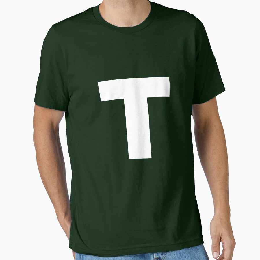 Letter T Chipmunk Halloween Costume Green by GlowinUp Shop