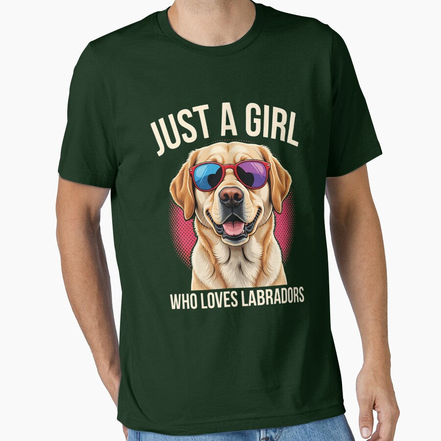 Just A Girl Who Loves Labradors Dog Mom Gift by LASTIQUE-dd