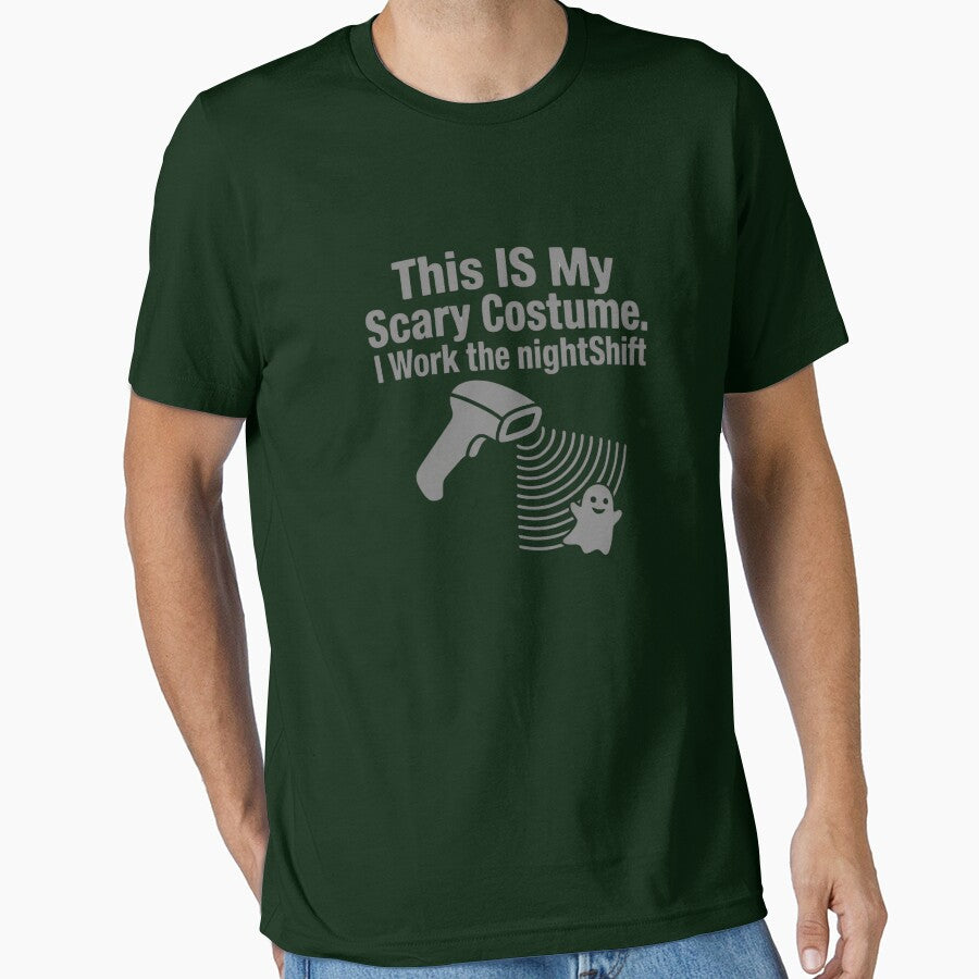 This Is My Scary Costume Night Shift Halloween Cashier funny cashier gift by Lulustarfox