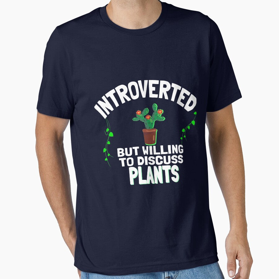 Introverted But Willing To Discuss Plants by Vladan Seva
