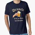 Druncle Like an Uncle but Drunker Funny Uncle Gifts by TeagoShirts