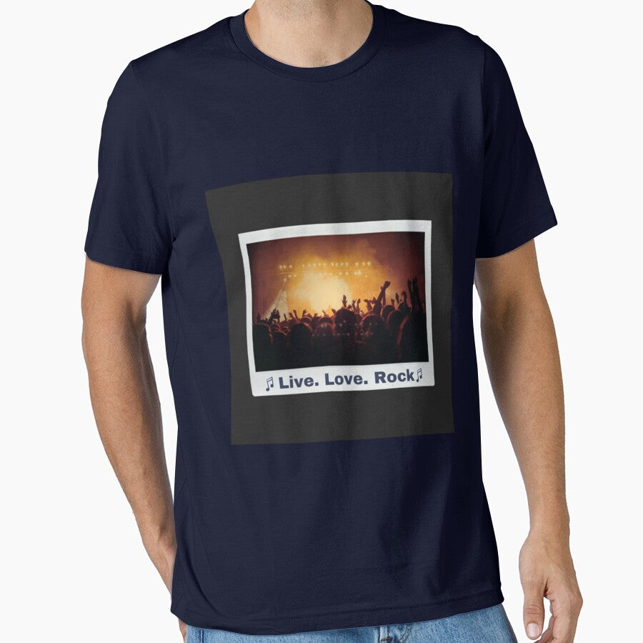 Concert Design Long T-Shirt by Tranquilharris