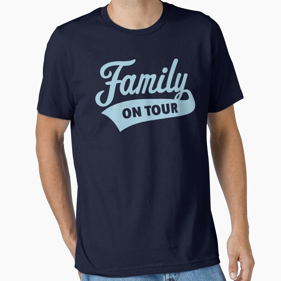 Family On Tour (Family Vacation / Sky Blue) by MrFaulbaum