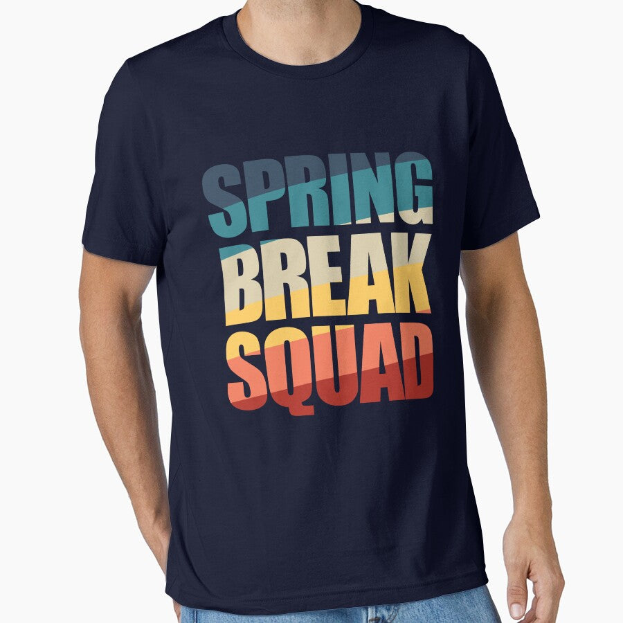 Spring Break Squad Retro Spring Break Gear by DynamicDesign