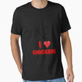 I Love Chickens by Mill8ion