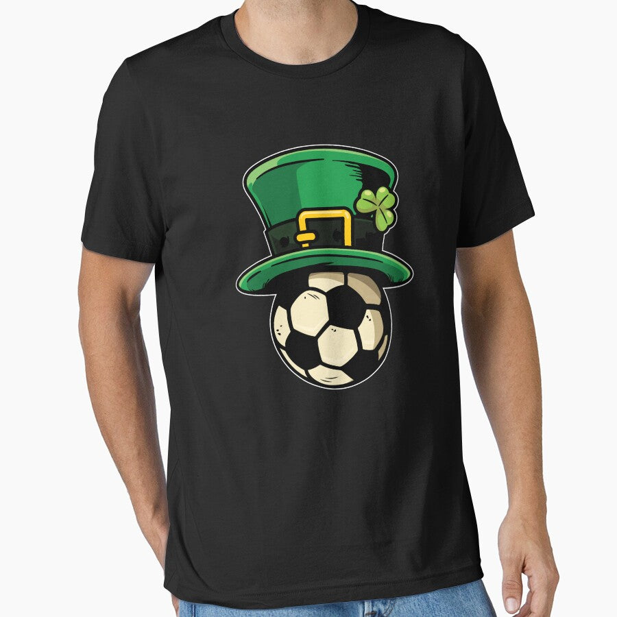 Soccer Lover St Patricks Day Apparel by doggopupper