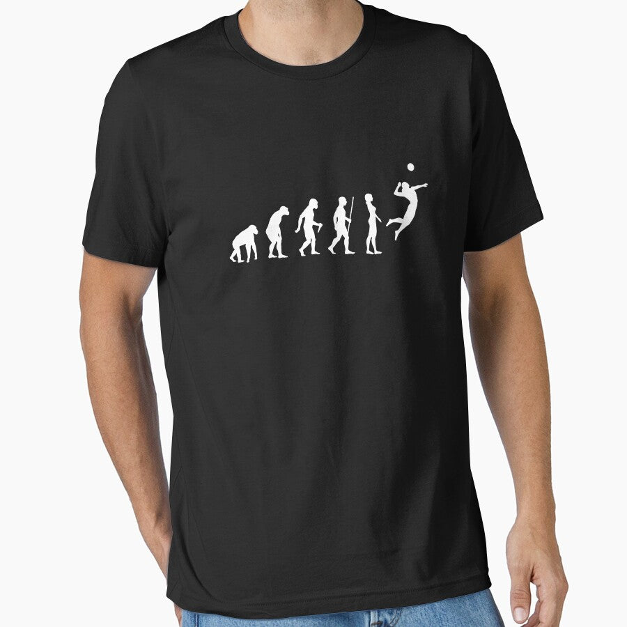 Volleyball - Evolution of Human (Darwin) by Mohja-Design