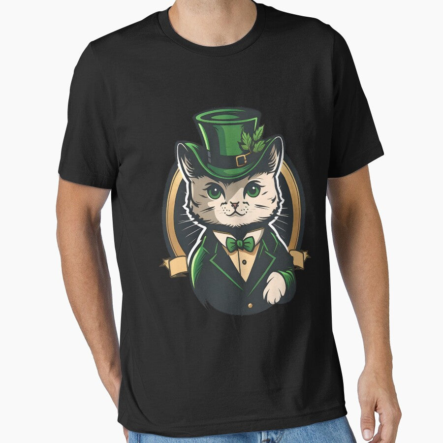 St Patricks Day Cat with Hat by Ou-SunShine
