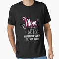 Mom of Boys Work From Son Up Till Down, Mom of Boys Gift, Boy Mom by Designs4Less