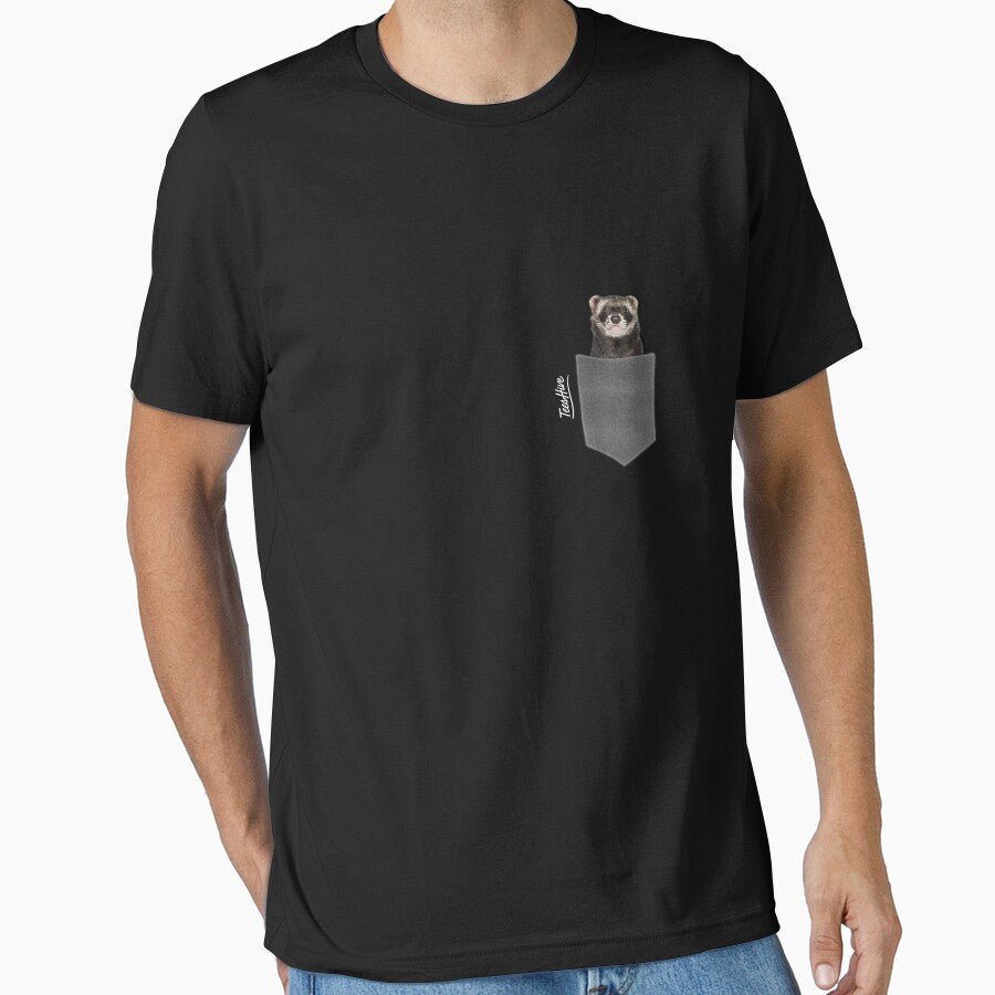 Ferret Pocket Funny Ferret Men Women Boys Girls Kids by AmelieFritsch