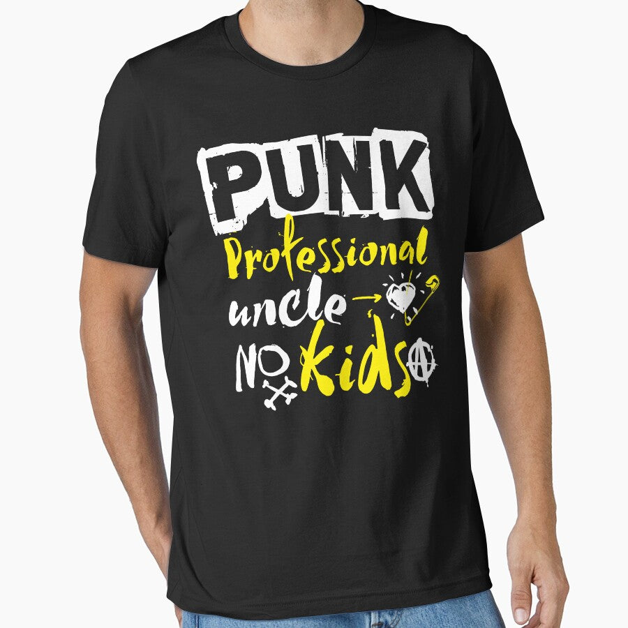 PUNK Professional Unkle No Kids Funny Uncle Gift by kolbasound