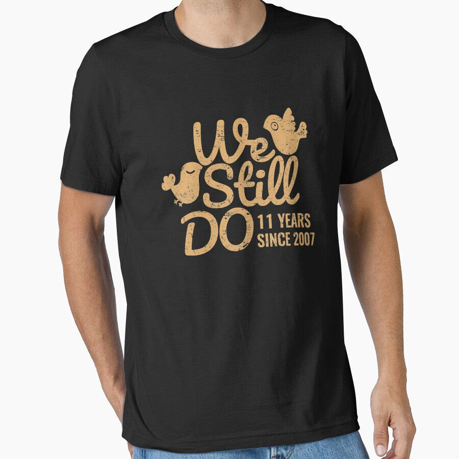 Steel Wedding Anniversary Gift Tee Eleven Years of Marriage Couple Shirts, Phone Cases And Other Gifts by MemWear