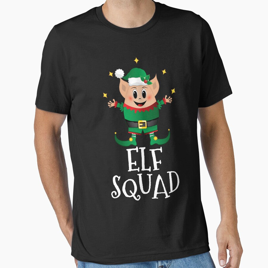 Christmas Elf Squad Matching Family Funny Xmas Elf Pajama by ZNOVANNA