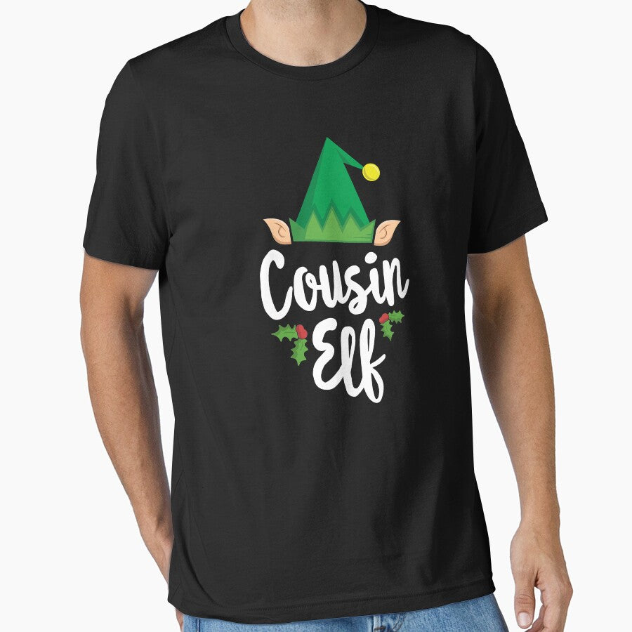 Uncle Elf Christmas T-Shirt Matching Family Festive Gift by 14thFloor