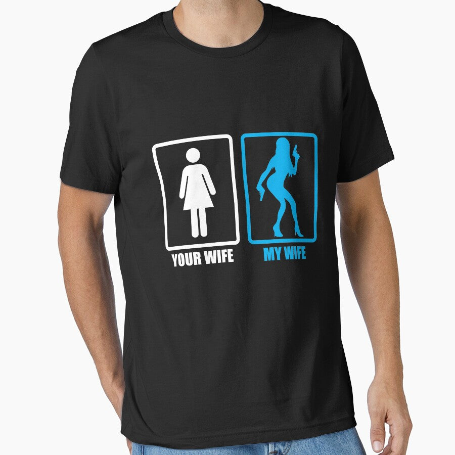 Your Wife My Wife Gun Lover T-Shirt by Kieran Abbott