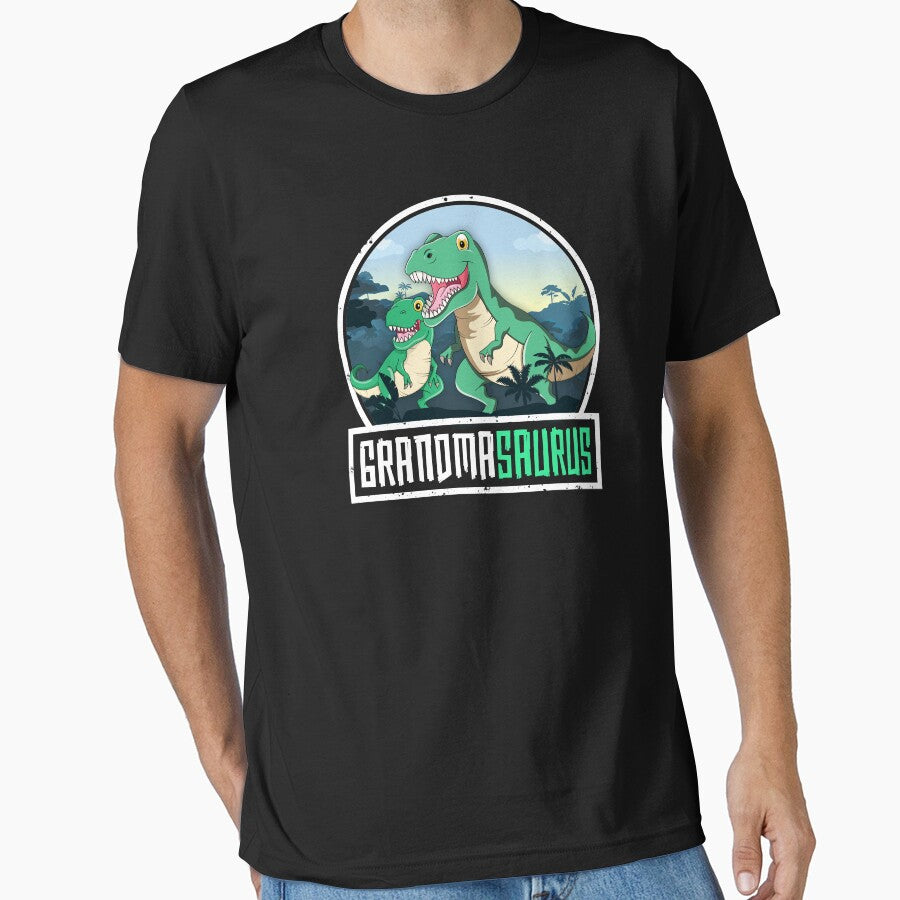 Grandmasaurus T-Rex Dinosaur Saurus Grandma Matching Family by 14thFloor