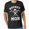 Hockey Mom Winter sports Ice Hockey Mother Gifts by rifatart