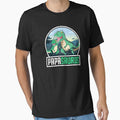 Papasaurus T-Rex Dinosaur Saurus Papa Dad Matching Family by 14thFloor