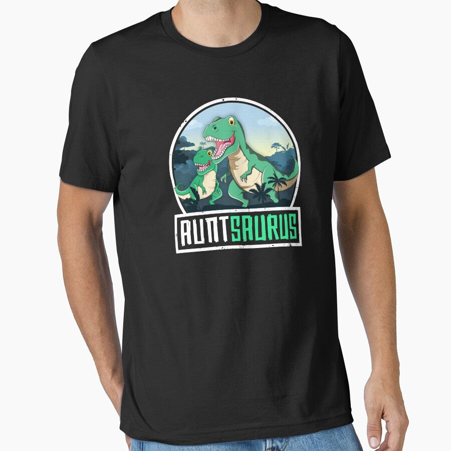 Auntsaurus T-Rex Aunt Dinosaur Saurus Women Matching Family by 14thFloor