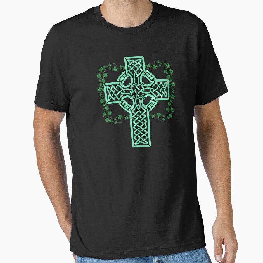 St. Patrick's Day Celtic Cross by Rich Summers Art