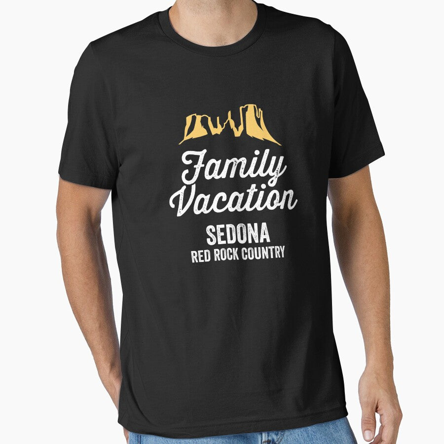 Sedona Arizona Family Vacation Shirt Red Rocks by 14thFloor