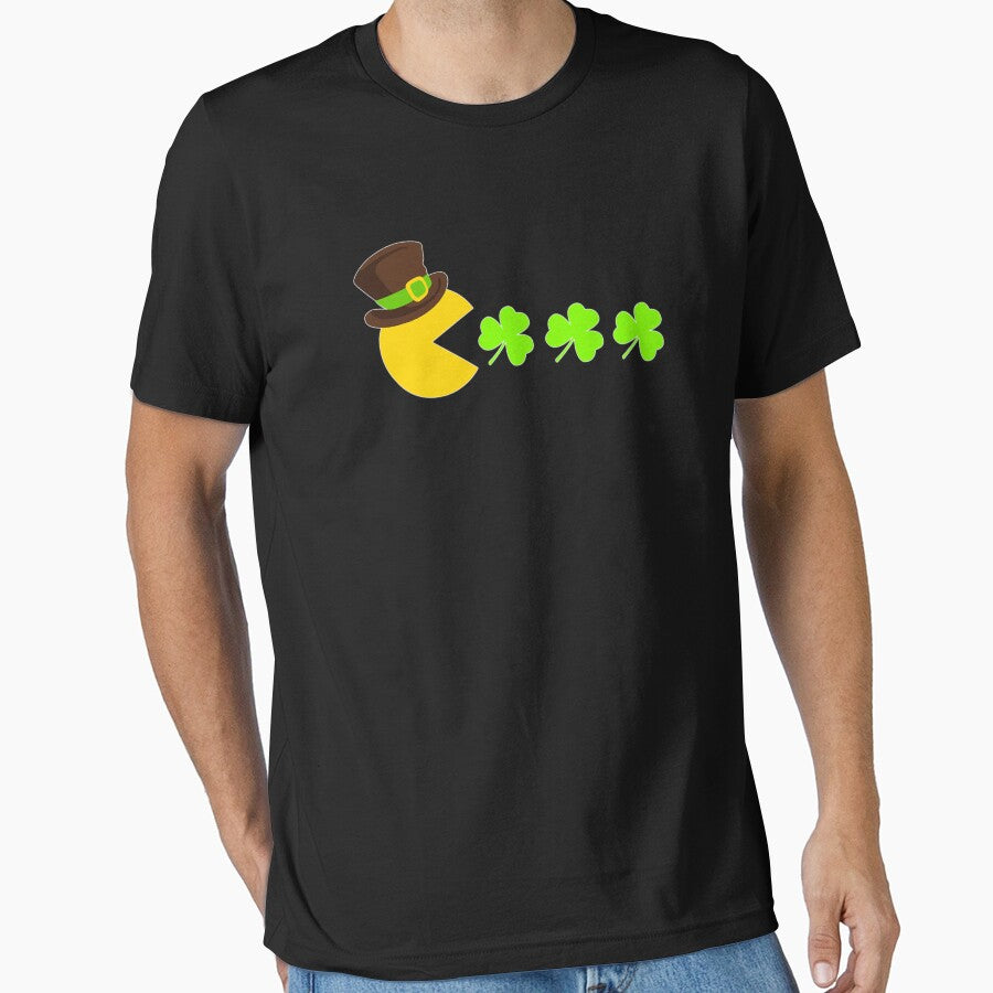 Video Gamer St Patricks Day Apparel Lucky Gaming Saint Patricks Day by doggopupper