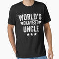 World's okayest Uncle - funny uncle by Captain Mood
