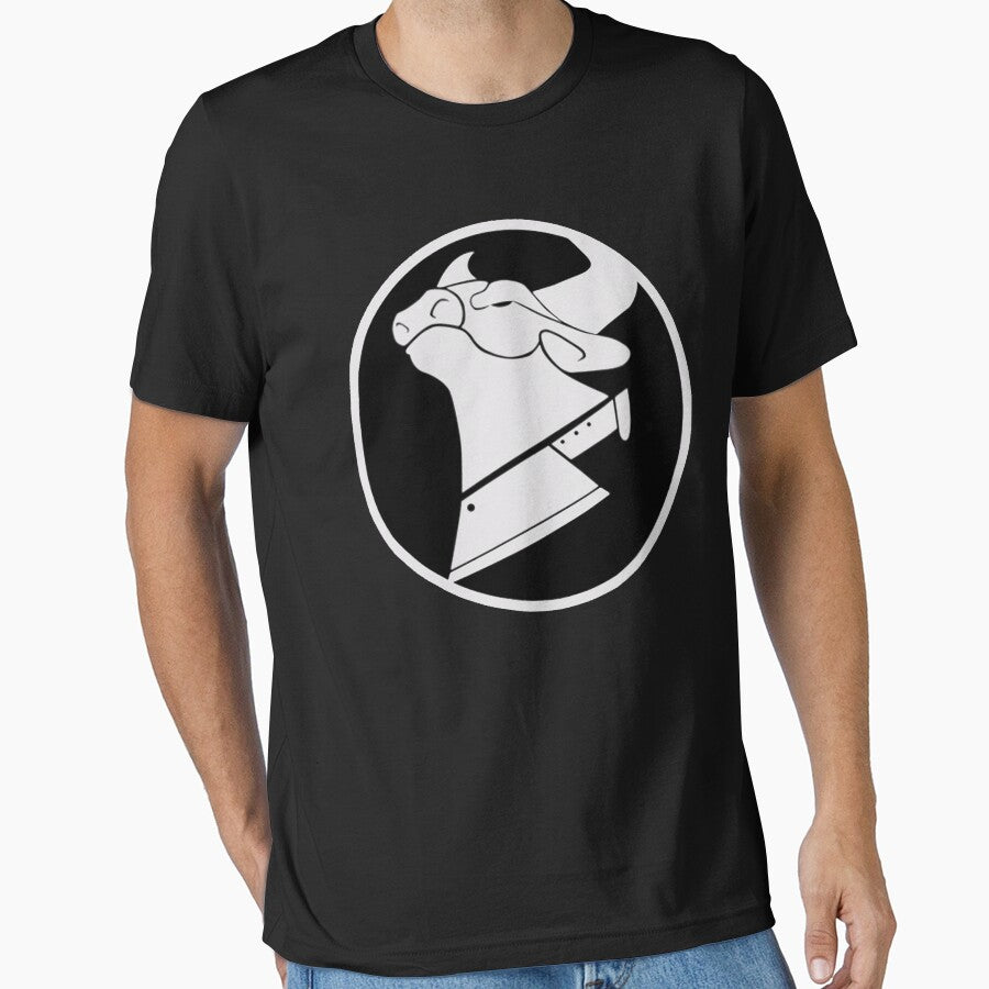 CowChop White and Black Logo by HibernatingP
