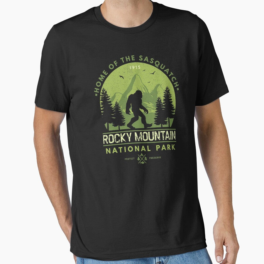 Rocky Mountain National Park Home of the Sasquatch by Maria Garcia