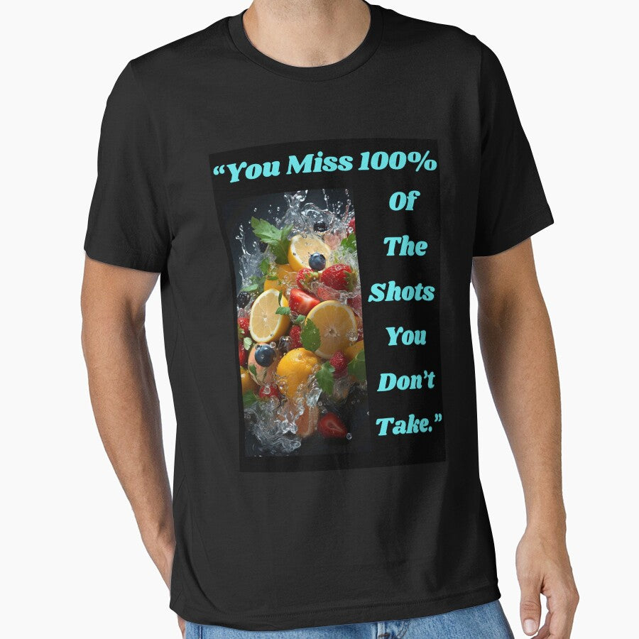 “You miss 100% of the shots you don’t take.” by Motivational space