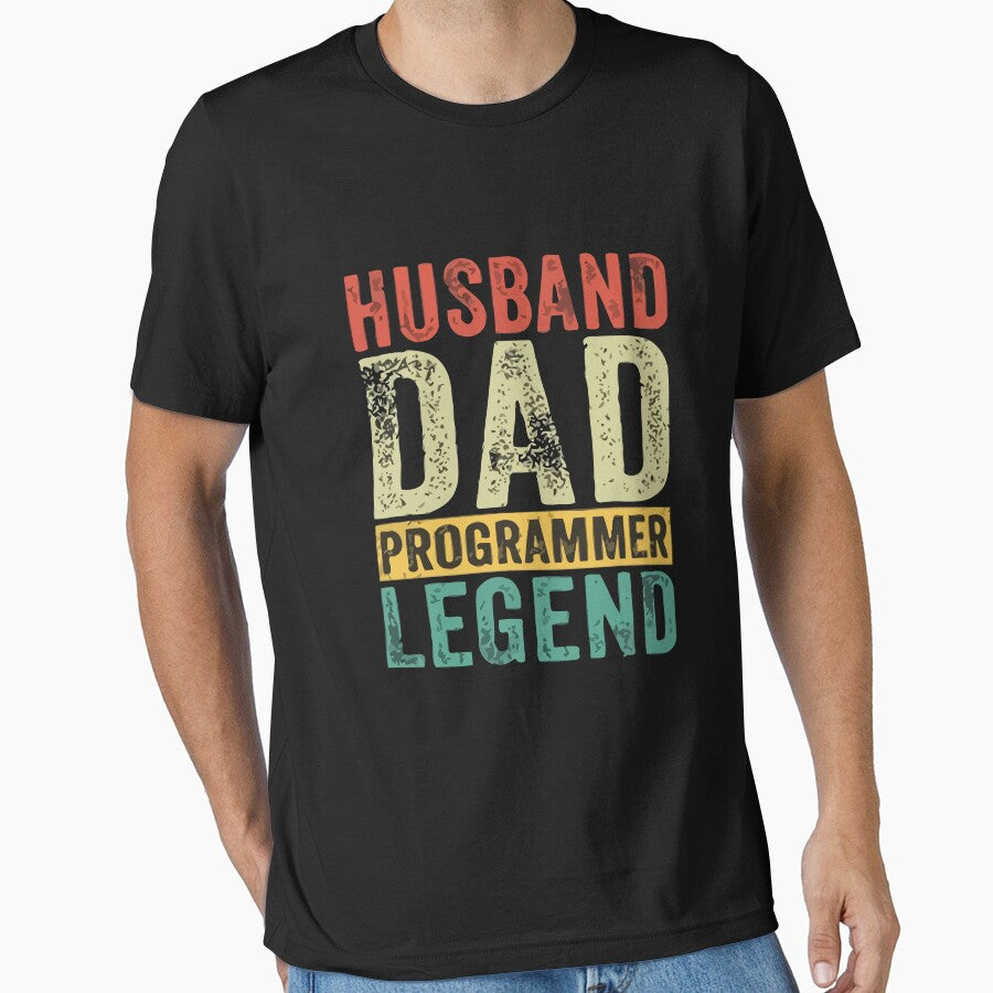 Husband Dad Programmer Legend by Stoxnet