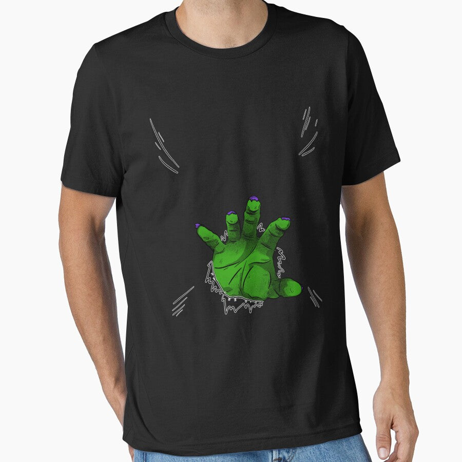 Hello it's Halloween zombie hand by UnstoppableShpy