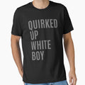 Quirked Up White Boy Graphic Shirt by WilkDesign