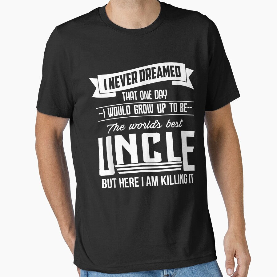 World's Best Uncle - Gift For Uncle & Brother by SeppeGoffin