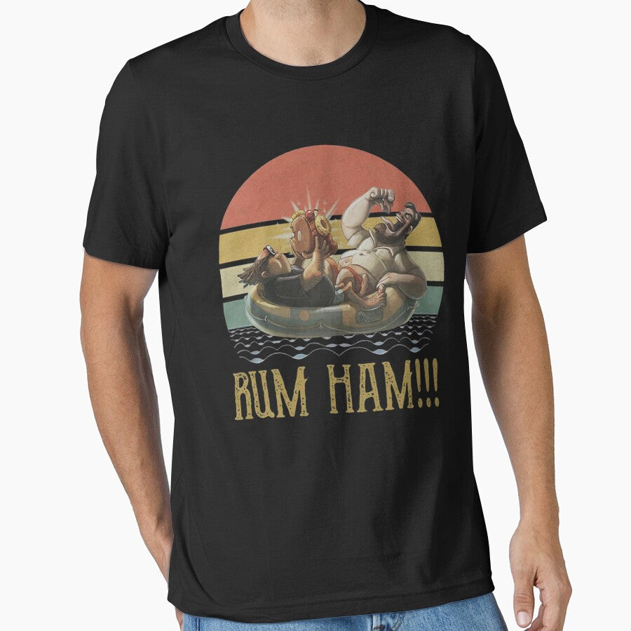 Awesome Vintage Rum Ham Men by DEBBRAULLOCK