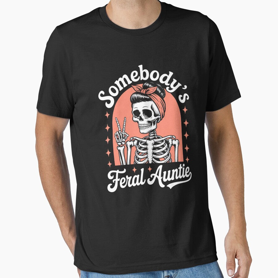 Auntie Feral Aunt Mother’s Day Somebody's Feral Auntie by MuteElevent