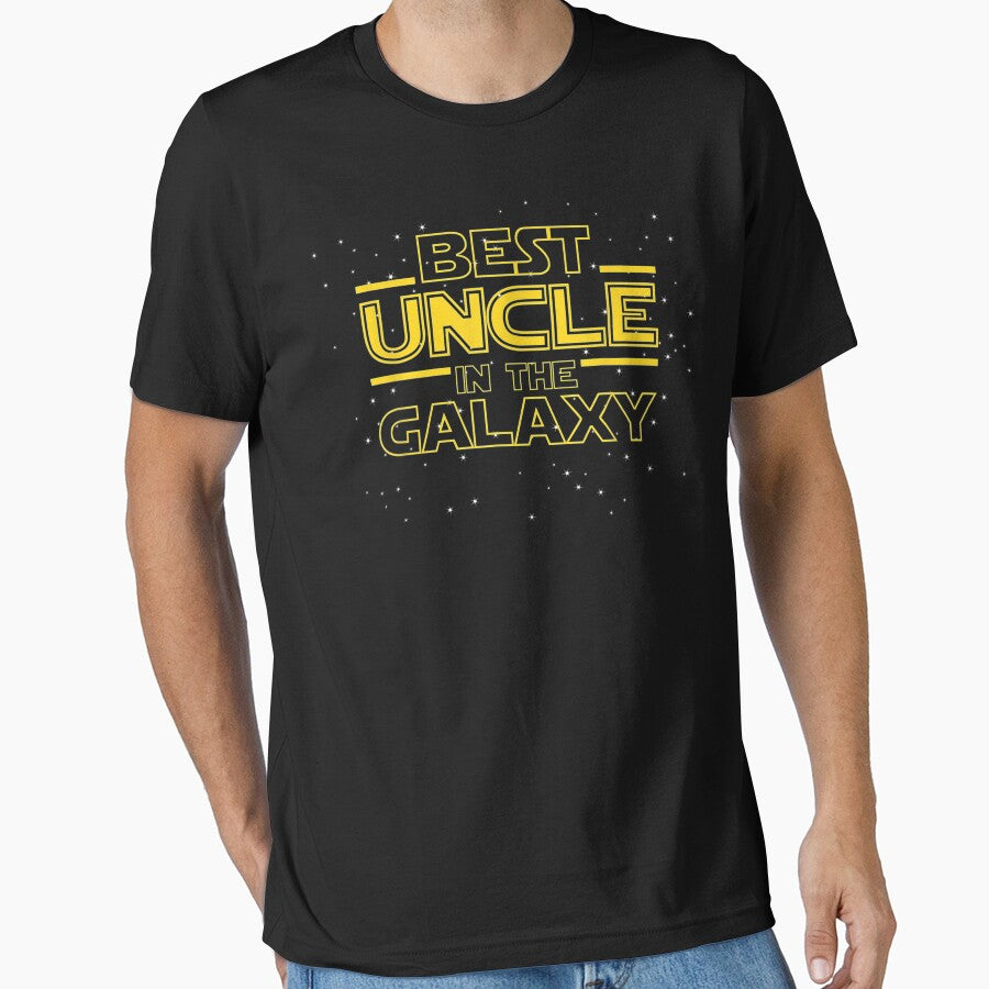 Best Uncle In The Galaxy, Funny Uncle Gift by AntwoneStudio