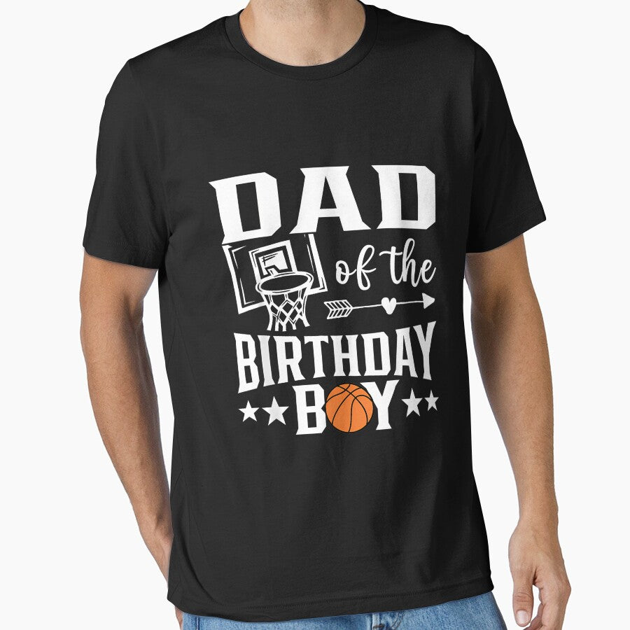 Basketball Dad of The Birthday Boy Family Matching by KristineLi