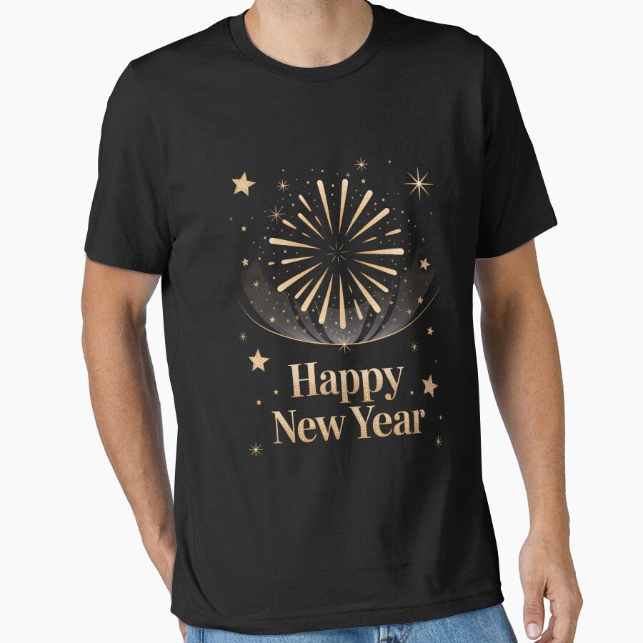 Happy New Year 2026 New Years Eve Party Fireworks by WalshDrawnLaugh