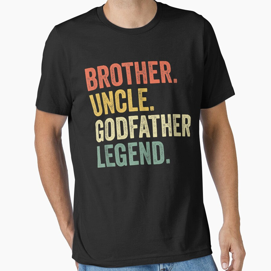 Mens Uncle Godfather Gifts From Godchild Nephew Niece Vintage by SeppeGoffin