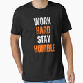 Work Hard Stay Humble Motivational Quote by Kaiserspieces