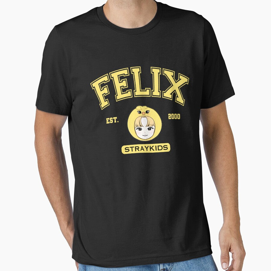 Stray Kids Members Shirt, Stray Kids Skzoo Shirt, Skzoo Sshirt, Stray Kids Group Shirts, Felix 2000, Felix 2000 shirt by Avianka