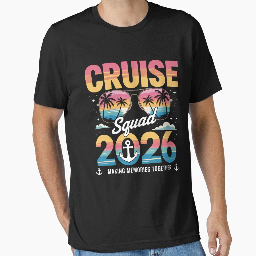 Cruise Squad 2026 Family Cruise Matching Summer Vacation by TorjeARTStore