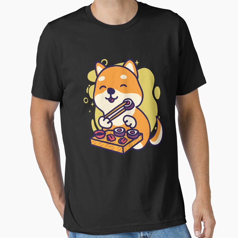 Funny Shiba Inu Corgi Sushi, Shiba Inu Gift, Funny Shiba Inu Dog, Doge Meme Tee, Shiba Inu FC, Shiba Inu lovers by T. MINISTRY